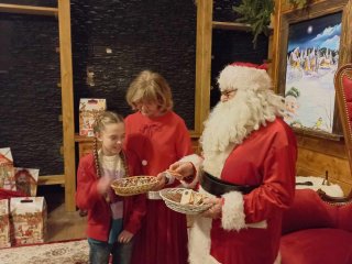 Z wizytą w wiosce Świętego Mikołaja w Bałtowie