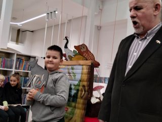 Wizyta w Miejskiej Bibliotece Publicznej w Tarnogrodzie 