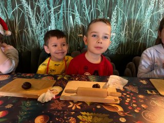 Wycieczka klas pierwszych do Pracowni Świętego Mikołaja