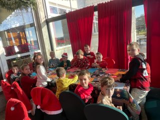 Wycieczka klas pierwszych do Pracowni Świętego Mikołaja