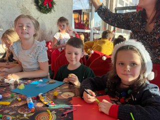 Wycieczka klas pierwszych do Pracowni Świętego Mikołaja