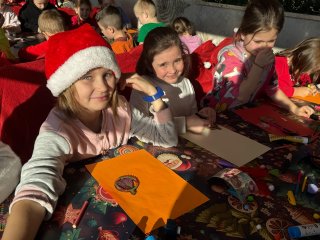 Wycieczka klas pierwszych do Pracowni Świętego Mikołaja