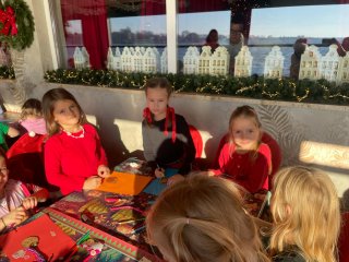 Wycieczka klas pierwszych do Pracowni Świętego Mikołaja