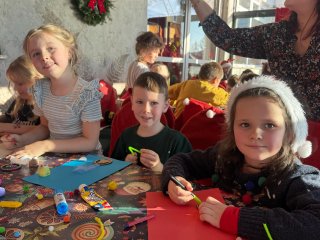 Wycieczka klas pierwszych do Pracowni Świętego Mikołaja