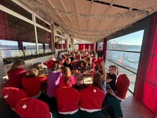 Wycieczka klas pierwszych do Pracowni Świętego Mikołaja