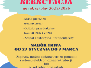 Rekrutacja 2025/2026