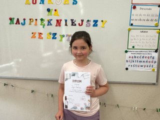 Rozstrzygnięcie konkursu „Najpiękniejszy zeszyt” wśród uczniów klas pierwszych 
