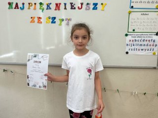 Rozstrzygnięcie konkursu „Najpiękniejszy zeszyt” wśród uczniów klas pierwszych 