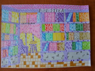 Podsumowanie konkursu plastycznego „Biblioteka moich marzeń w Minecraft”
