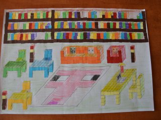Podsumowanie konkursu plastycznego „Biblioteka moich marzeń w Minecraft”