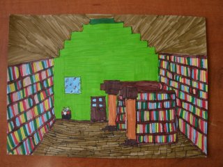 Podsumowanie konkursu plastycznego „Biblioteka moich marzeń w Minecraft”