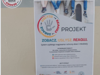 Zobacz, Usłysz, Reaguj - projekt profilaktyczny