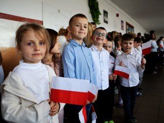 Wspólne odśpiewanie Hymnu Narodowego 