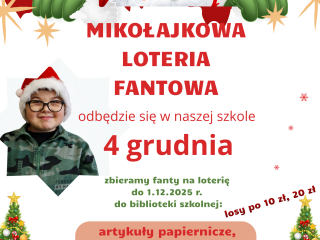 MIKOŁAJKOWA LOTERIA FANTOWA