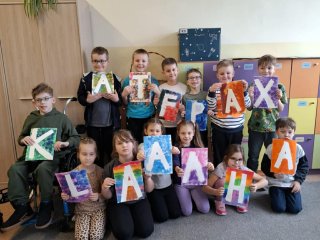 Literki w akcji – twórcze zadanie klasy 1a