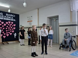 Dzień Babci i Dziadka w klasie 1a