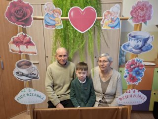 Dzień Babci i Dziadka w klasie 1a