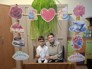 Dzień Babci i Dziadka w klasie 1a