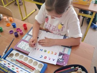 Twórcze pożegnanie z projektem „Literki w akcji”